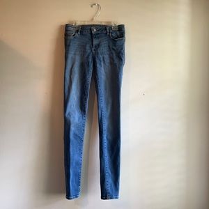 Girls size 16 DL1961 Chloe jeans with silver stripe on side